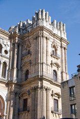 Fototapeta na wymiar Catedral Malaga. Andalucia.