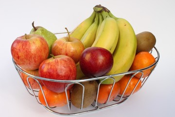 Obstkorb freigestellt
