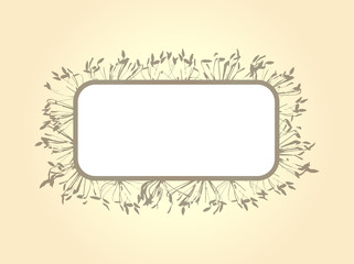 Abstract flover background