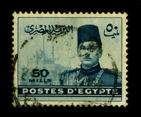 Postage stamp.