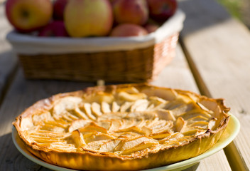tarte aux pommes