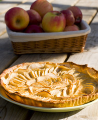 tarte aux pommes