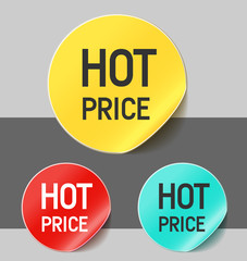 hot price stickers
