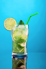 Mojito cocktail.