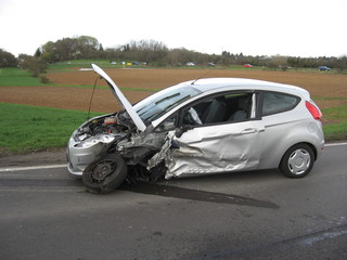 Pkw nach Verkehrsunfall Unfall