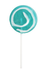 blue lollypop