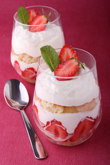 tiramisu à la fraise