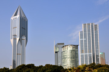 Obraz premium immeuble à Shanghai