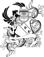 heraldic medieval helmet2