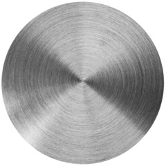 Radial stainless steel surface