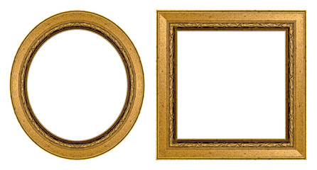 Gold picture frames - 31236033
