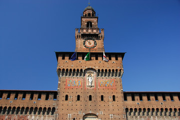 Castello Sforzesco  -  Mailand  - 2384