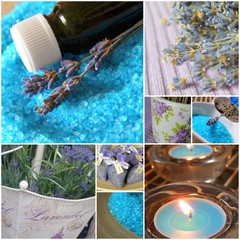 Lawendowe spa - kolaż © bnorbert3