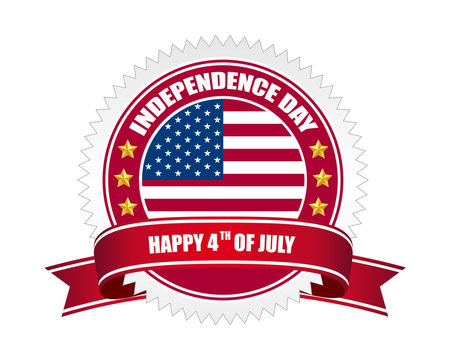 independence day badge