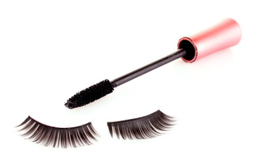 False lashes, isolated on white