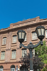 Former Casa de la Moneda facade on San Telmo neighborhood