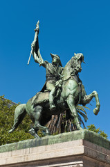 Monument of Manuel Belgrano, creator of the argentinian flag.