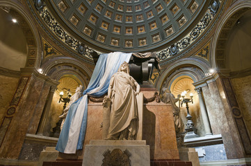 General San Martin Mausoleum within Buenos Aires Cathedral