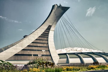 Cercles muraux Monument historique Stade de Montréal, Canada