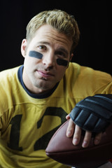 Portrait of rugby player