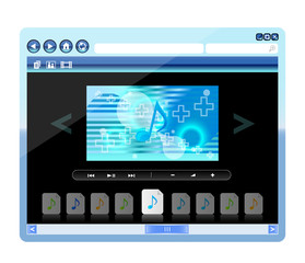 ミュージックプレーヤー