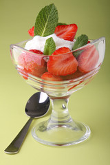 salade de fraise