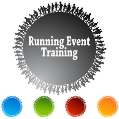 Running Event Training Circle