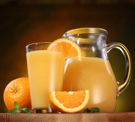 Orange juice.