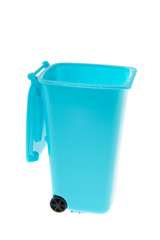 Single plastic roll container