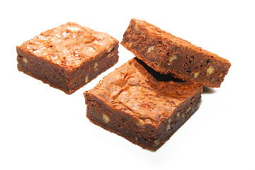 Brownies chocolat et amandes