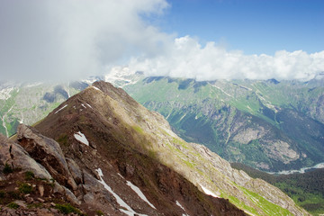 Caucasus Mountains. Region Dombay