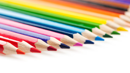 Set of color pencils