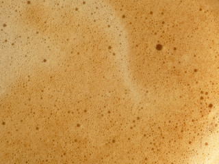 coffee foam...