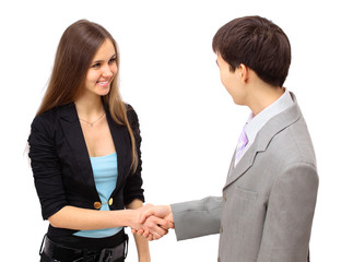 Business group meeting portrait - business people