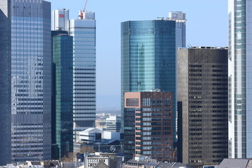 Fototapeta na wymiar Frankfurt nad Menem, Niemcy (kwiecień 2011)