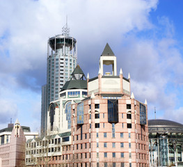 Fototapeta premium Complex of modern buildings