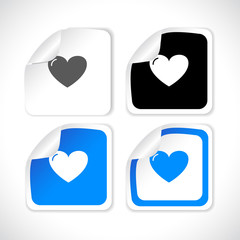 Stickers for web. Vector.