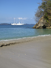Tortuga Island beach, Costa Rica