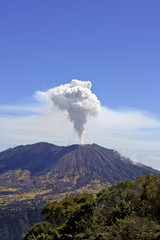 Turrialba Volcano in Costa Rica