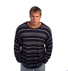 Man Looking Mad