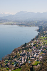 Panorama sur le Lac du Bourget