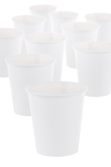 Generic Plain White Paper Coffee Cup