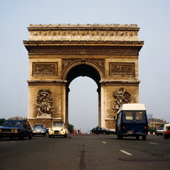 Fototapeta na wymiar Arc de Triumphe, Paris