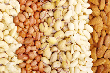 various nuts