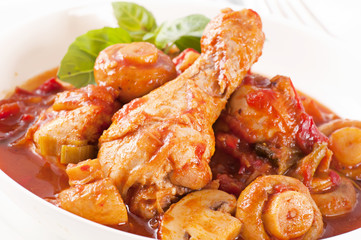 Chicken Cacciatore