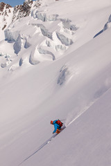 Fototapeta na wymiar Wylot wycieczka narciarska