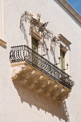 Historic balcony.