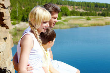 Family resting