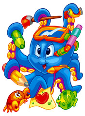 cute octopus