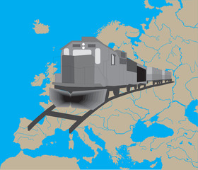 Train in Europe